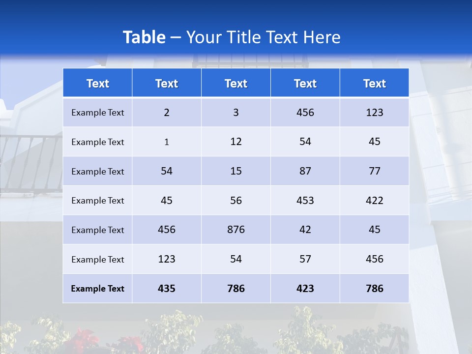 Aloha Building Flora PowerPoint Template