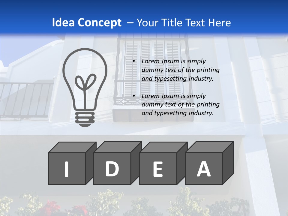 Aloha Building Flora PowerPoint Template