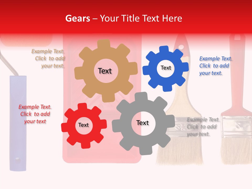 Decorate Paint Renovation PowerPoint Template