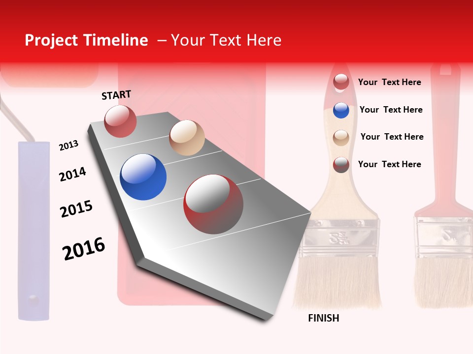 Decorate Paint Renovation PowerPoint Template