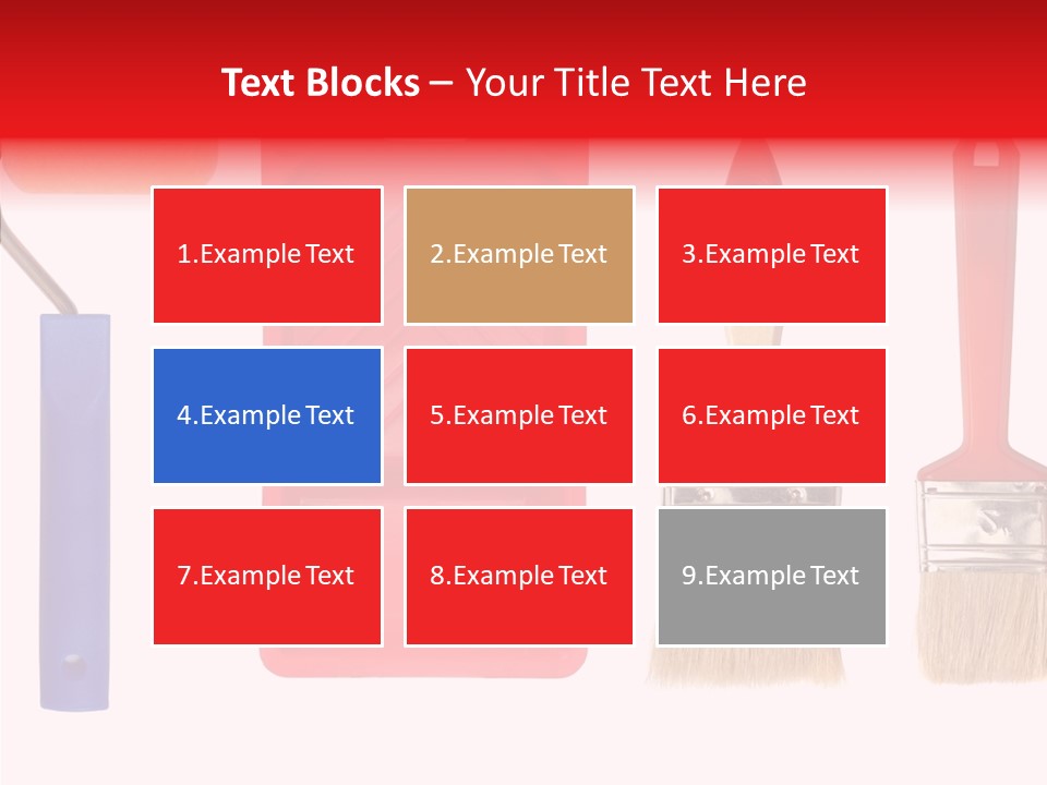 Decorate Paint Renovation PowerPoint Template