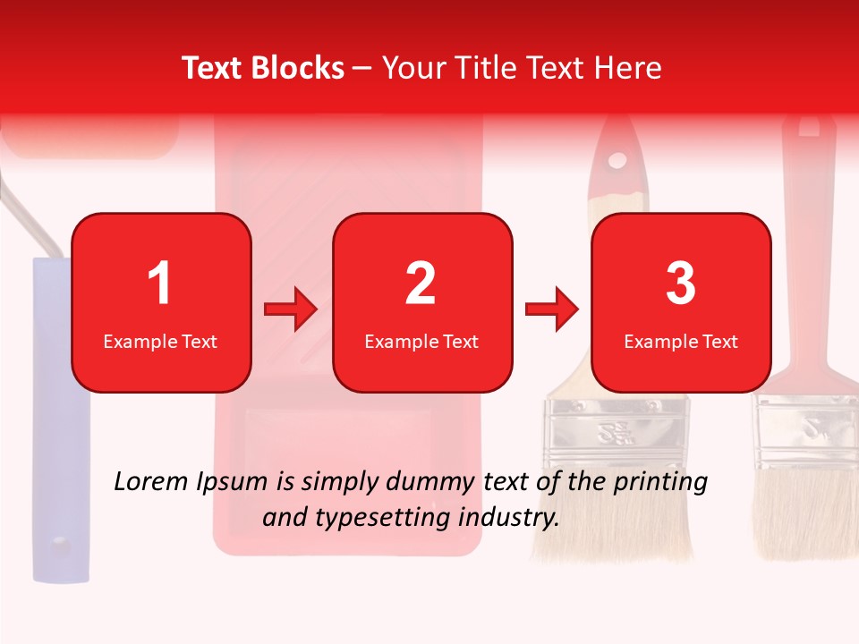 Decorate Paint Renovation PowerPoint Template
