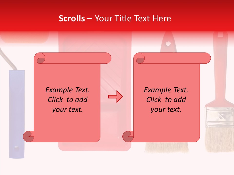 Decorate Paint Renovation PowerPoint Template