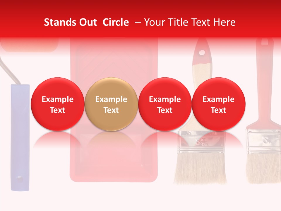 Decorate Paint Renovation PowerPoint Template