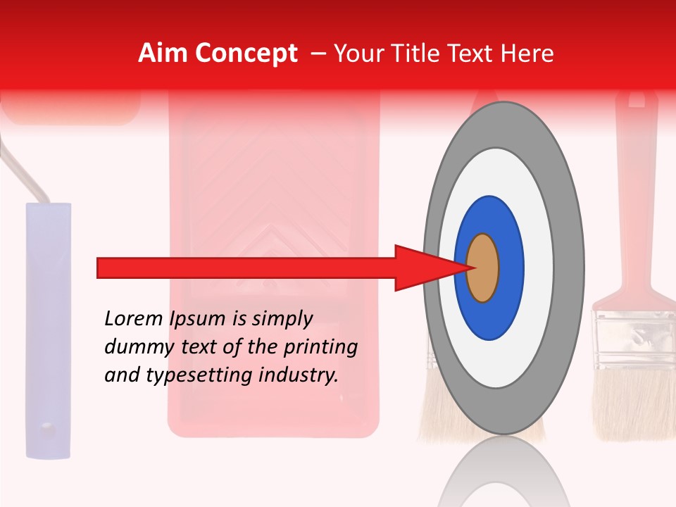 Decorate Paint Renovation PowerPoint Template