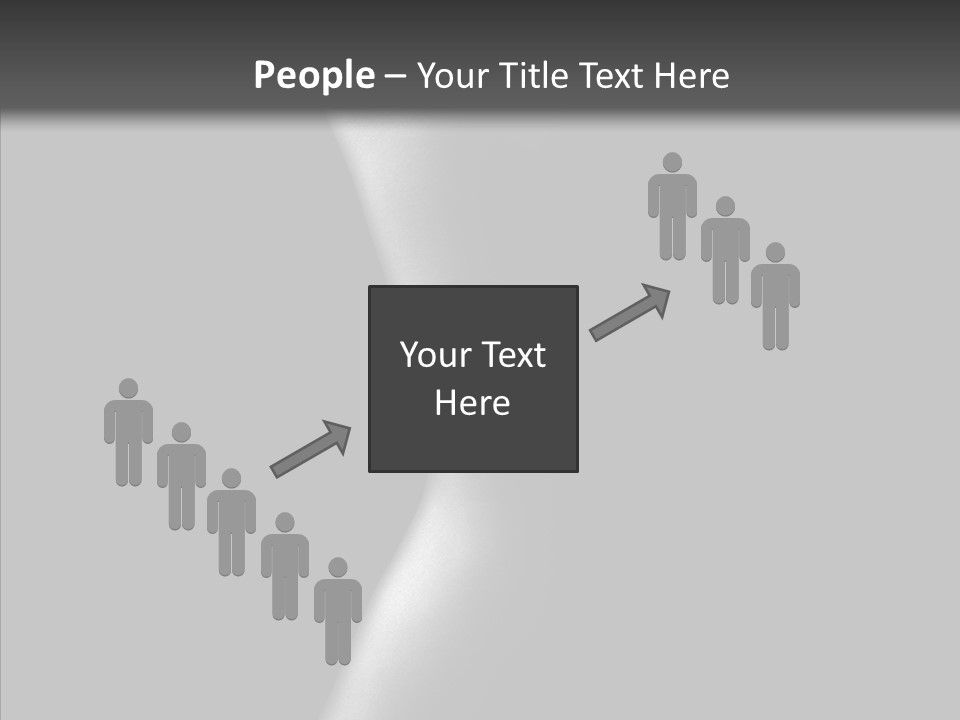 Chair Boardroom People PowerPoint Template