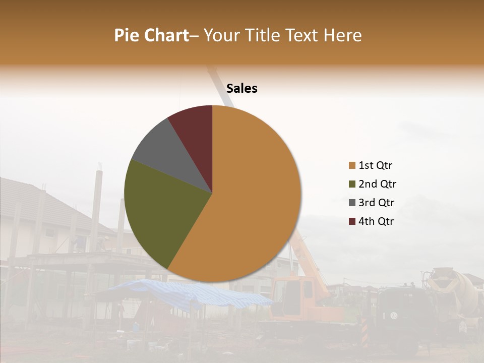 Concrete Construction Mix PowerPoint Template