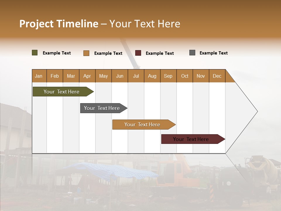 Concrete Construction Mix PowerPoint Template