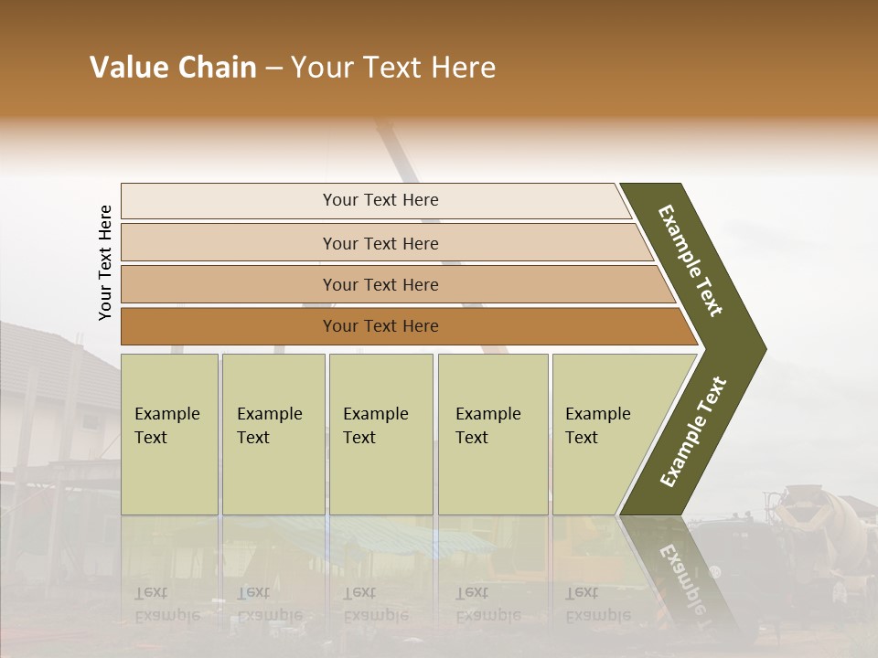 Concrete Construction Mix PowerPoint Template