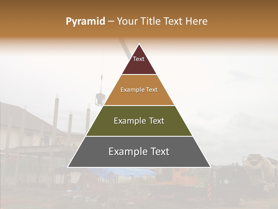 Concrete Construction Mix PowerPoint Template