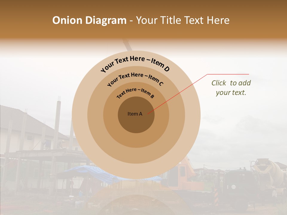 Concrete Construction Mix PowerPoint Template