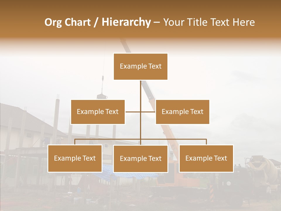 Concrete Construction Mix PowerPoint Template
