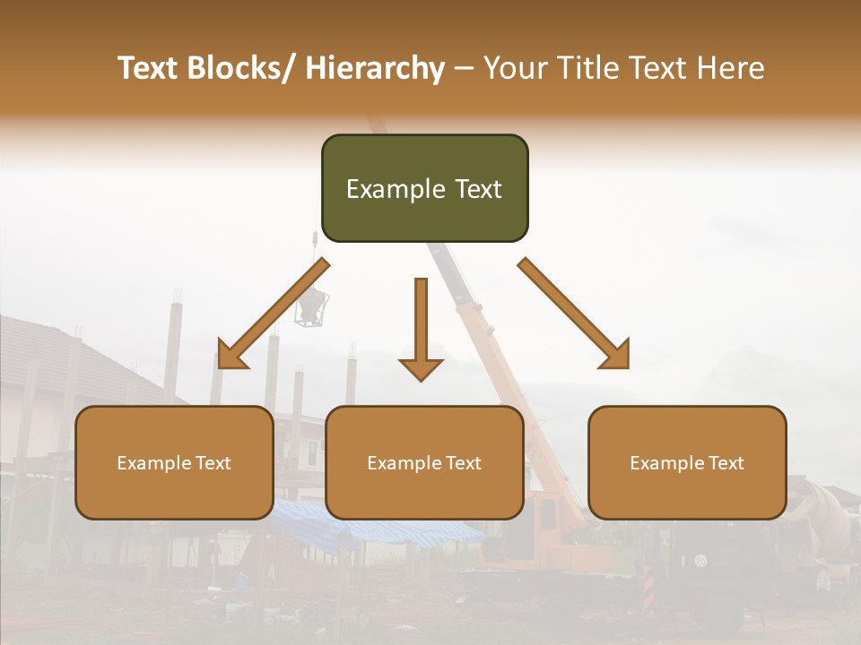 Concrete Construction Mix PowerPoint Template