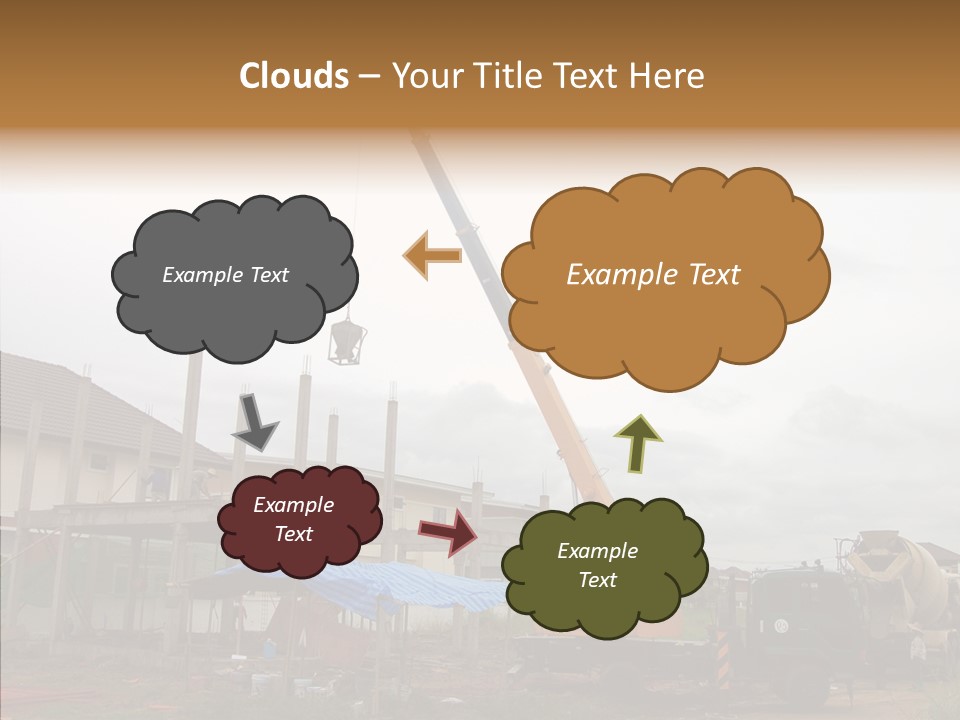 Concrete Construction Mix PowerPoint Template