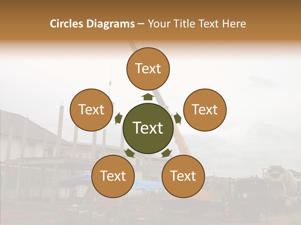 Concrete Construction Mix PowerPoint Template