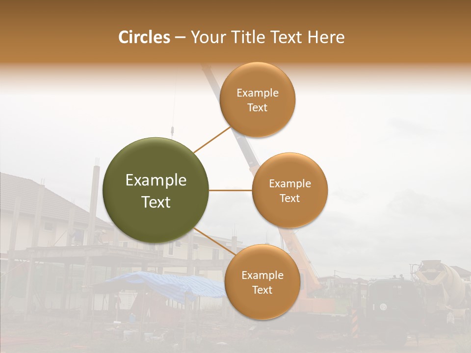 Concrete Construction Mix PowerPoint Template