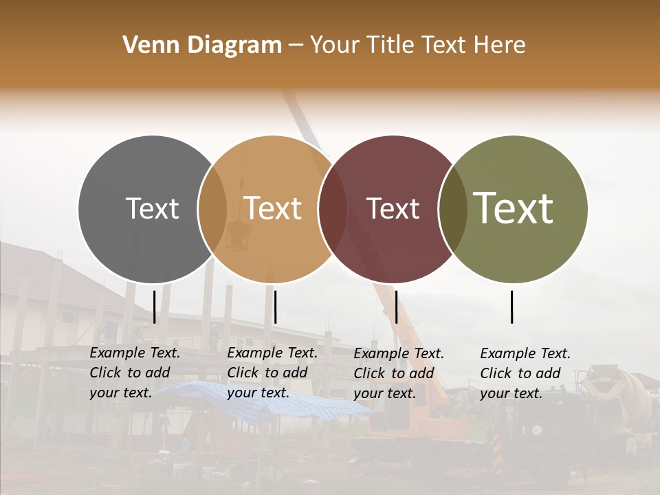 Concrete Construction Mix PowerPoint Template