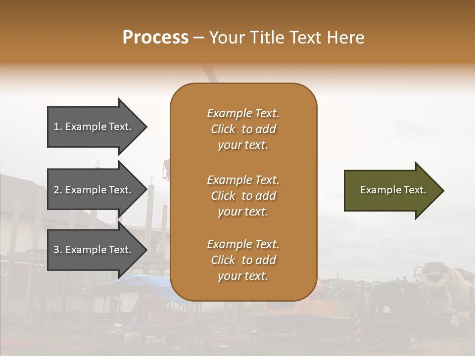 Concrete Construction Mix PowerPoint Template