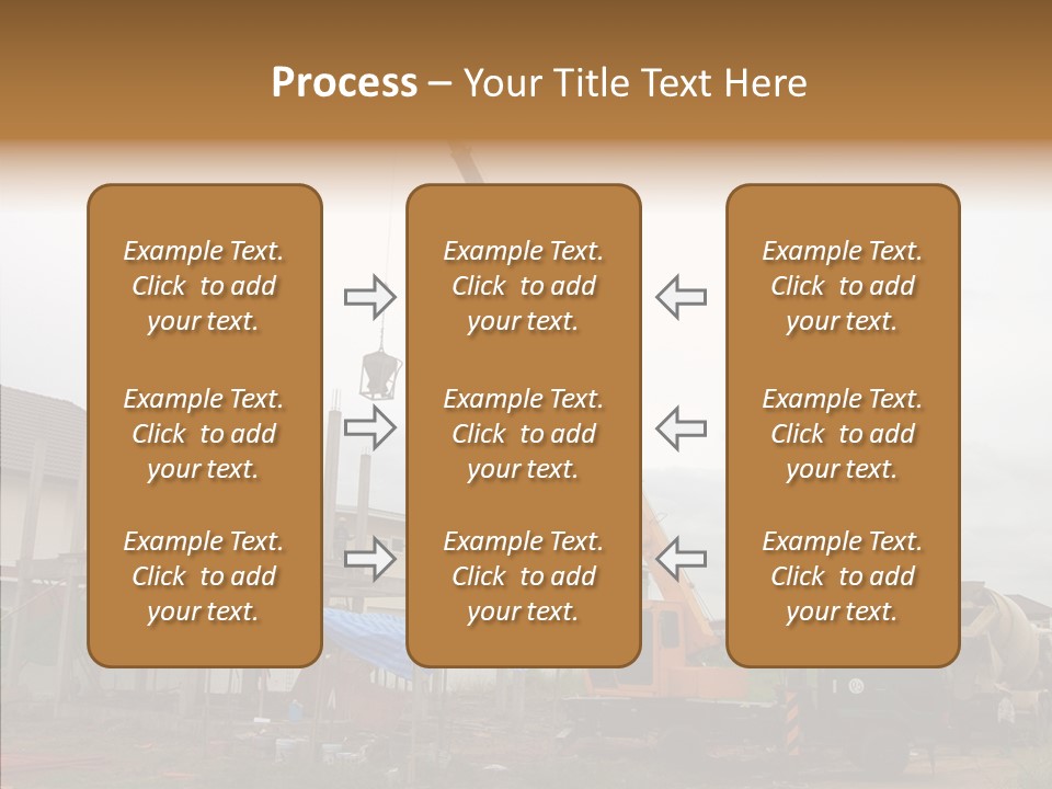 Concrete Construction Mix PowerPoint Template