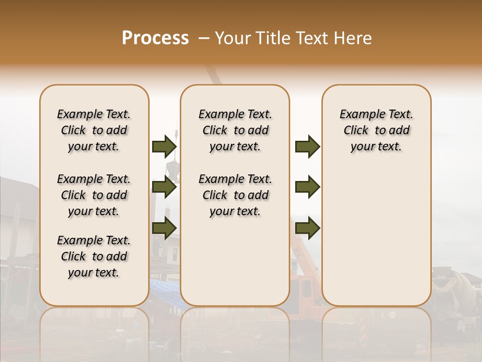 Concrete Construction Mix PowerPoint Template