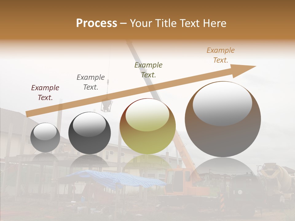 Concrete Construction Mix PowerPoint Template