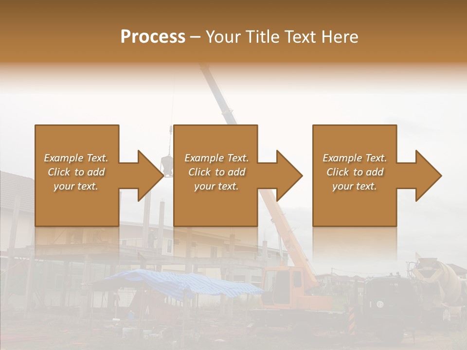 Concrete Construction Mix PowerPoint Template