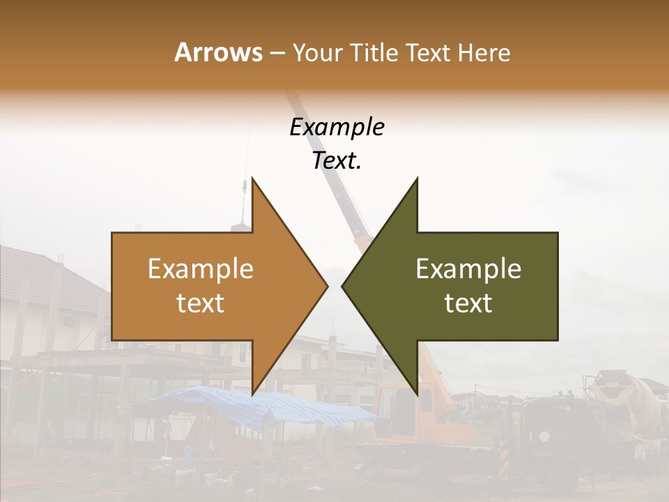 Concrete Construction Mix PowerPoint Template