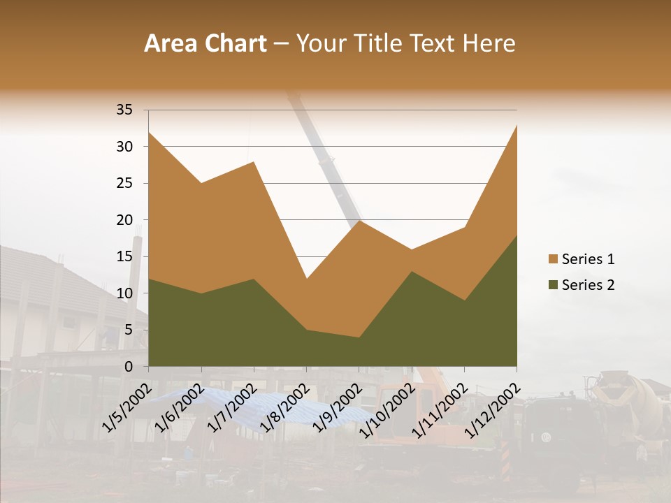 Concrete Construction Mix PowerPoint Template