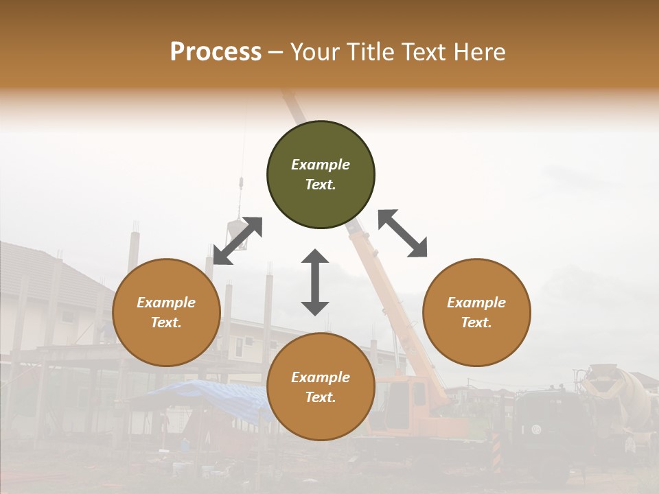 Concrete Construction Mix PowerPoint Template