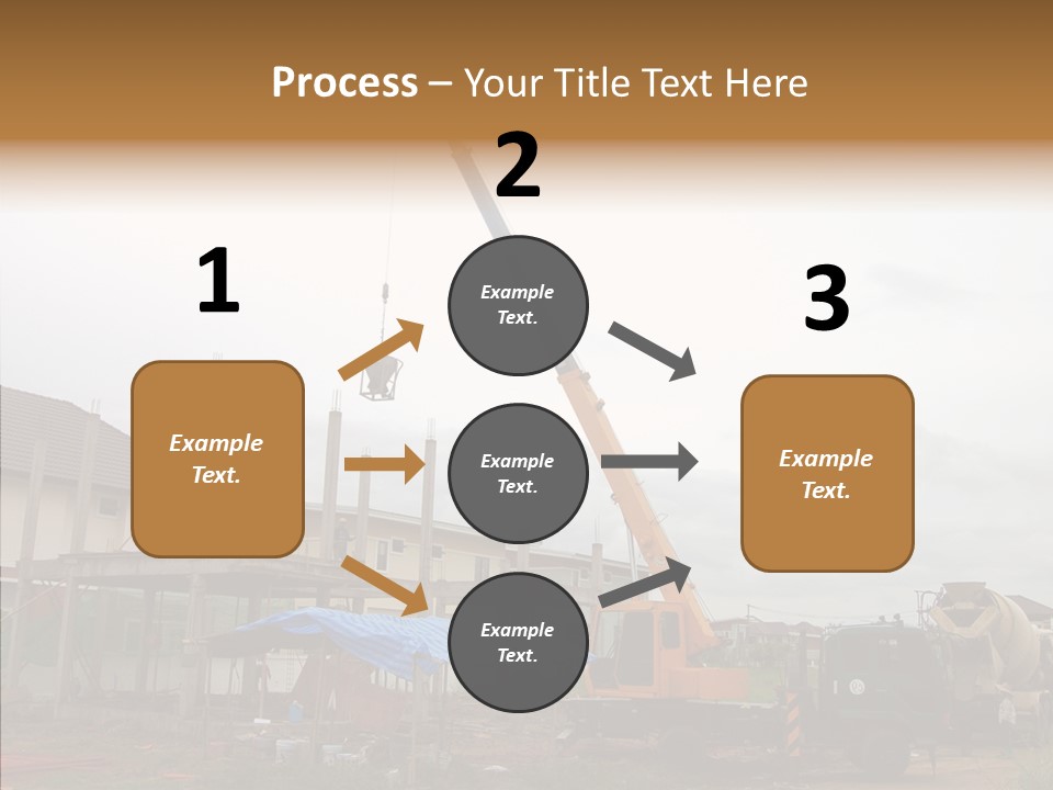Concrete Construction Mix PowerPoint Template