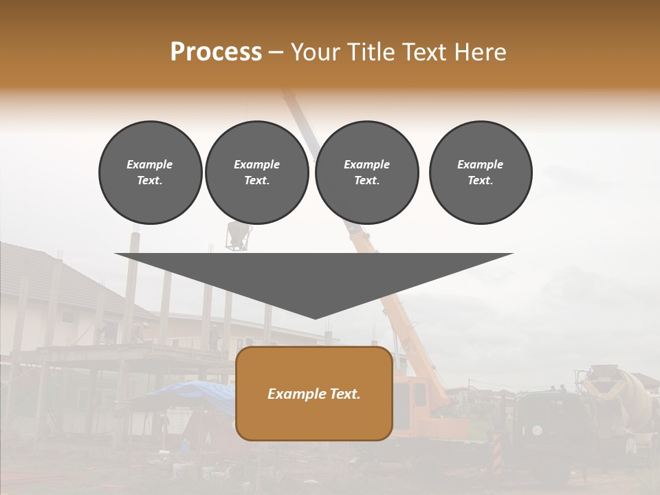 Concrete Construction Mix PowerPoint Template