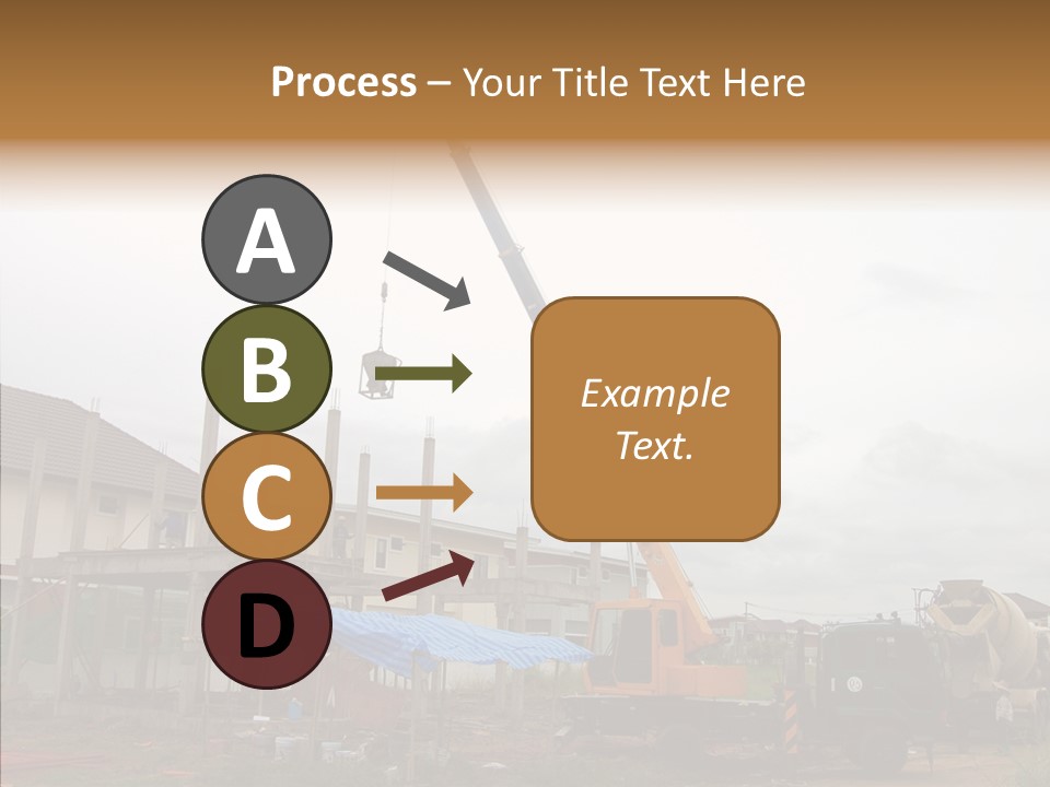 Concrete Construction Mix PowerPoint Template