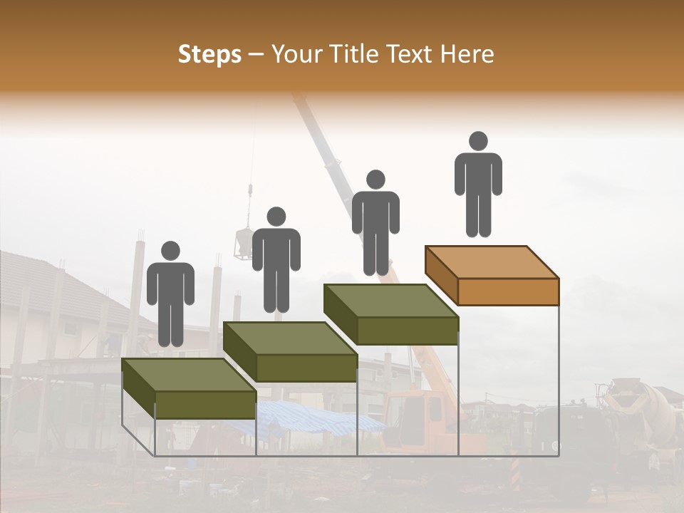 Concrete Construction Mix PowerPoint Template