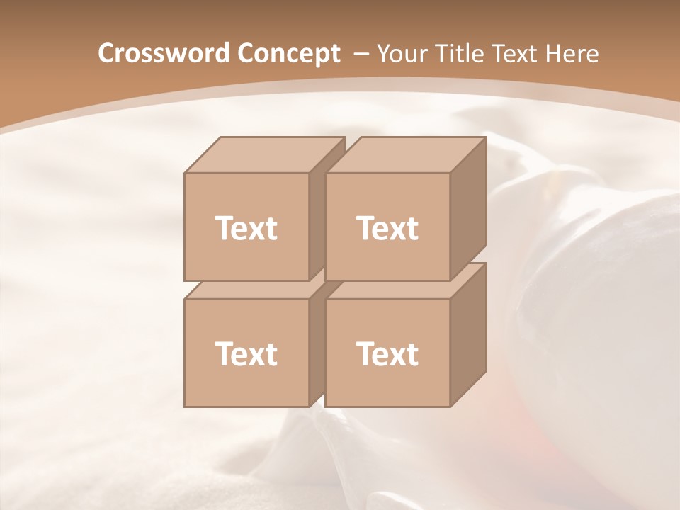 Sand Summer Season PowerPoint Template