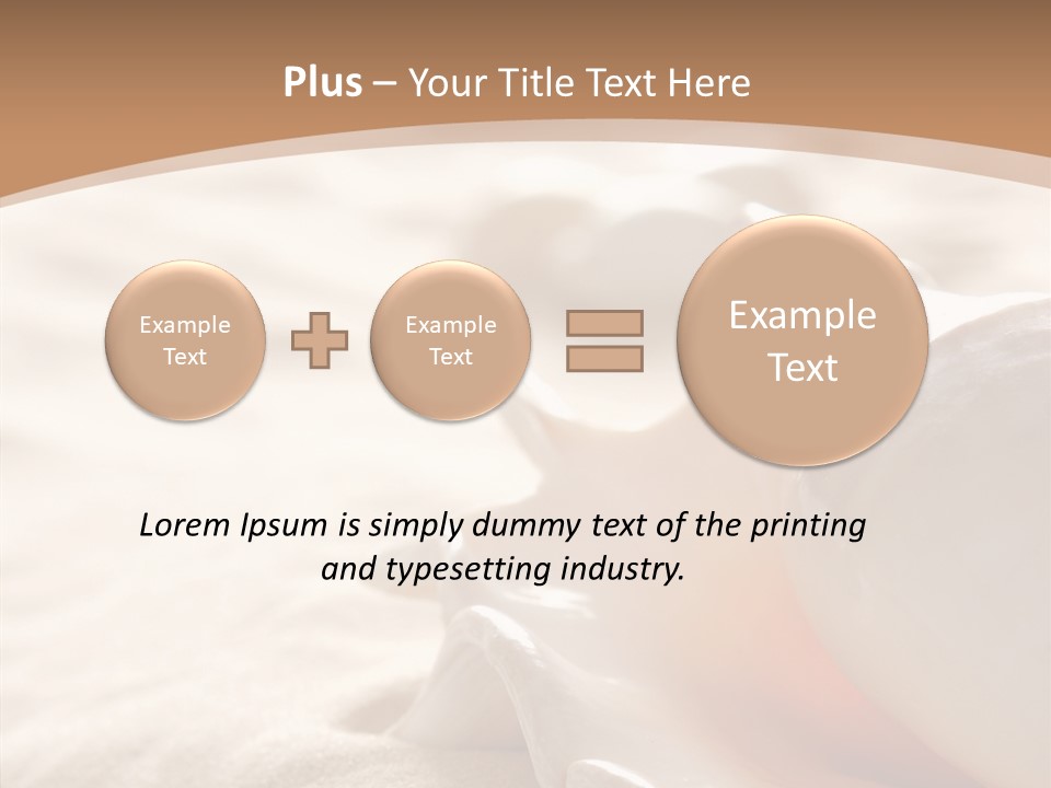 Sand Summer Season PowerPoint Template