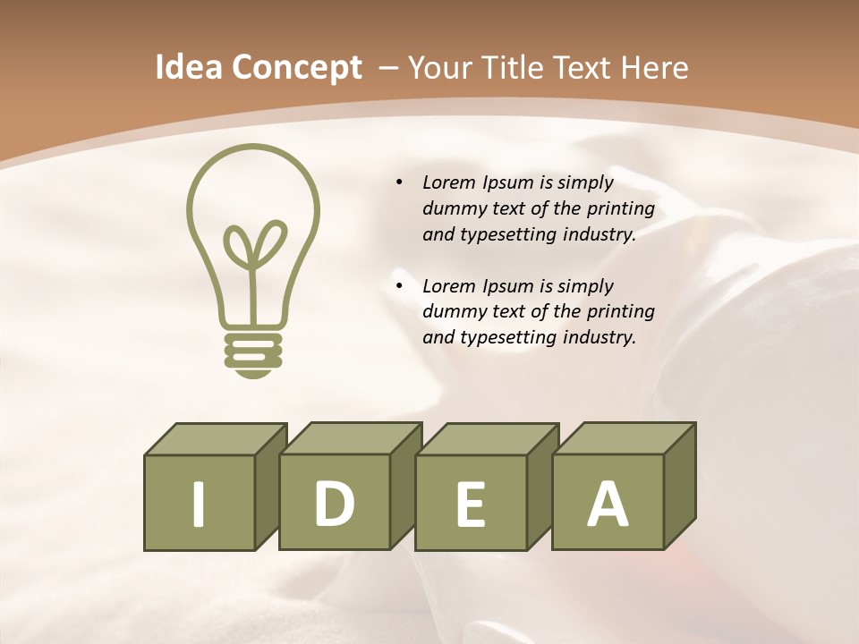 Sand Summer Season PowerPoint Template