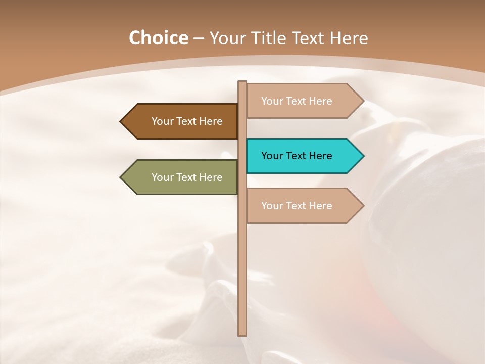 Sand Summer Season PowerPoint Template