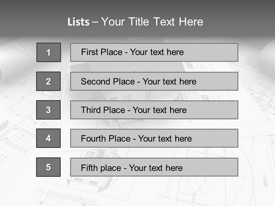 Frame Improvement Drafting PowerPoint Template