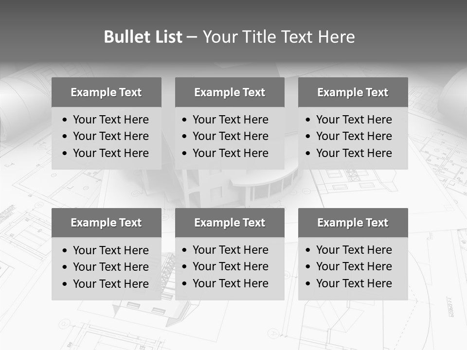 Frame Improvement Drafting PowerPoint Template