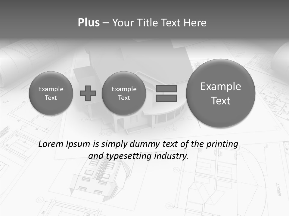 Frame Improvement Drafting PowerPoint Template