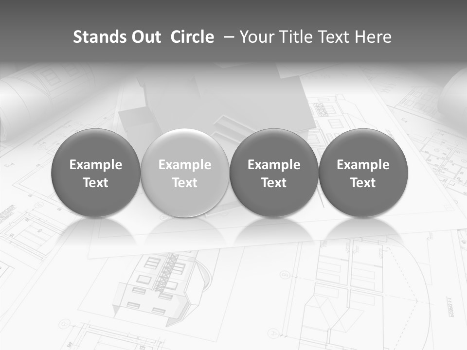 Frame Improvement Drafting PowerPoint Template