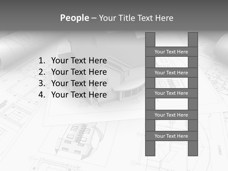 Frame Improvement Drafting PowerPoint Template