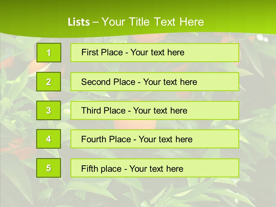 Citrus Growers Farm PowerPoint Template