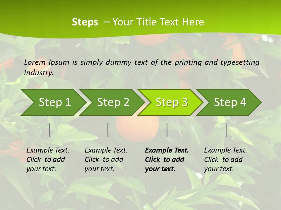 Citrus Growers Farm PowerPoint Template