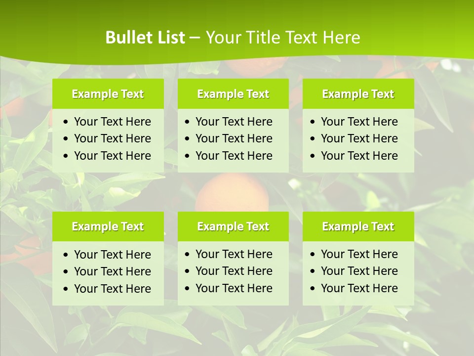 Citrus Growers Farm PowerPoint Template