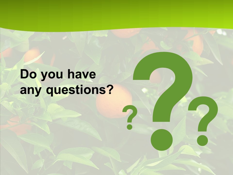 Citrus Growers Farm PowerPoint Template