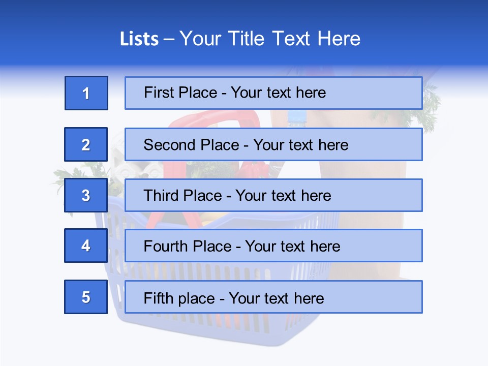 Purchasing Store Purchase PowerPoint Template