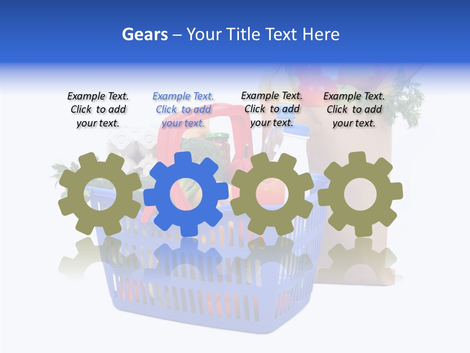 Purchasing Store Purchase PowerPoint Template