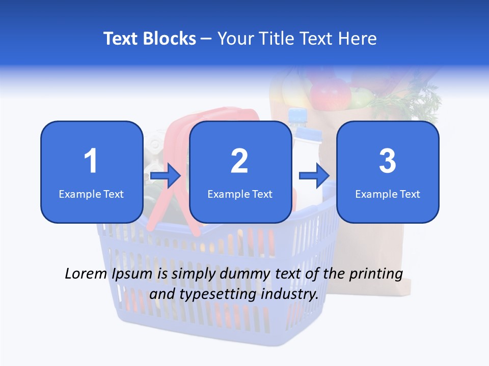 Purchasing Store Purchase PowerPoint Template