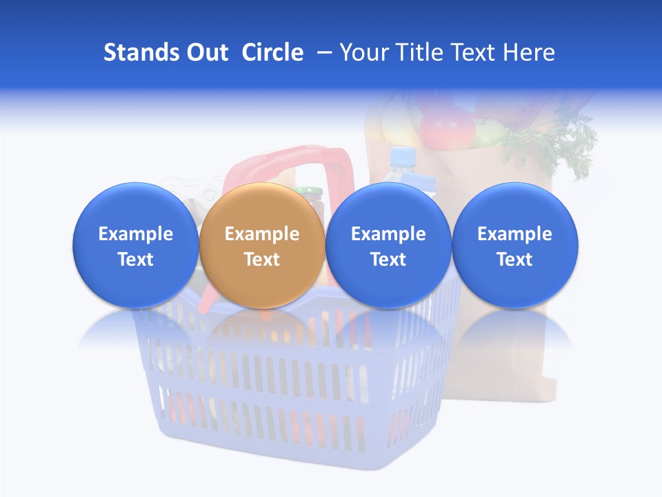 Purchasing Store Purchase PowerPoint Template